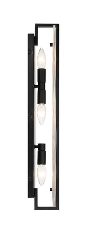 Minka Lavery 3615-66A Cloud Break Three Light Wall Sconce, Coal Alternate Image 4.jpg