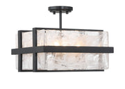 Minka Lavery 3616-66A Cloud Break Four Light Semi Flush Mount, Coal Alternate Image.jpg