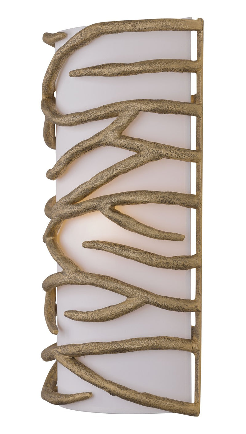 Minka Lavery 3712-788 Branch Reality Two Light Wall Sconce, Textured Ashen Gold Alternate Image 2.jpg