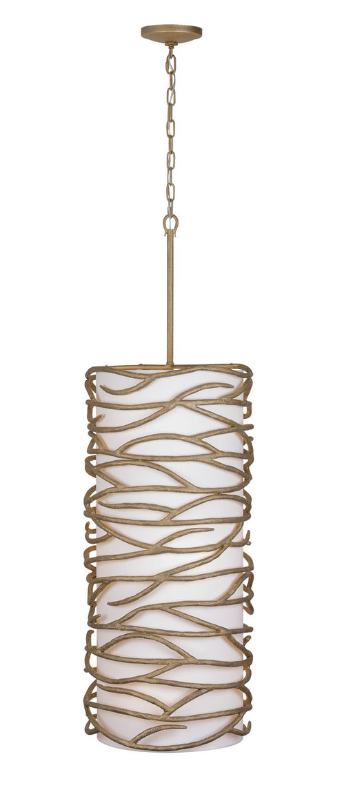 Minka Lavery 3716-788 Branch Reality Nine Light Foyer Pendant, Textured Ashen Gold Alternate Image.jpg