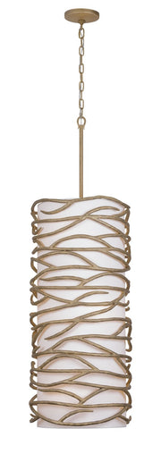 Minka Lavery 3716-788 Branch Reality Nine Light Foyer Pendant, Textured Ashen Gold Alternate Image 2.jpg