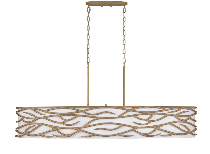 Minka Lavery 3717-788 Branch Reality Ten Light Island Pendant, Textured Ashen Gold Alternate Image 2.jpg