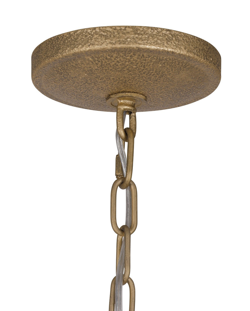 Minka Lavery 3718-788 Branch Reality Six Light Pendant, Textured Ashen Gold Alternate Image.jpg