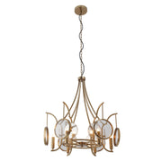 Minka Lavery 3816-863 Into Focus Six Light Chandelier, Brass Antique Alternate Image 3.jpg