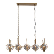 Minka Lavery 3817-863 Into Focus Ten Light Island Pendant, Brass Antique Alternate Image.jpg