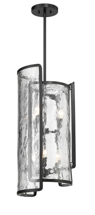 Minka Lavery 5266-66A Bella Collina Six Light Foyer Pendant, Coal Alternate Image 3.jpg