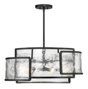Minka Lavery 5267-66A Bella Collina Six Light Pendant, Coal Alternate Image.jpg