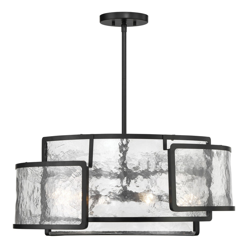 Minka Lavery 5267-66A Bella Collina Six Light Pendant, Coal Alternate Image.jpg
