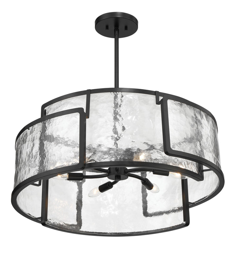 Minka Lavery 5267-66A Bella Collina Six Light Pendant, Coal Alternate Image 3.jpg