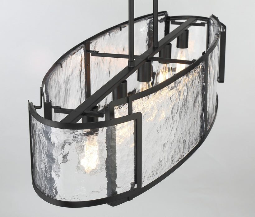 Minka Lavery 5268-66A Bella Collina Six Light Island Pendant, Coal Alternate Image 4.jpg