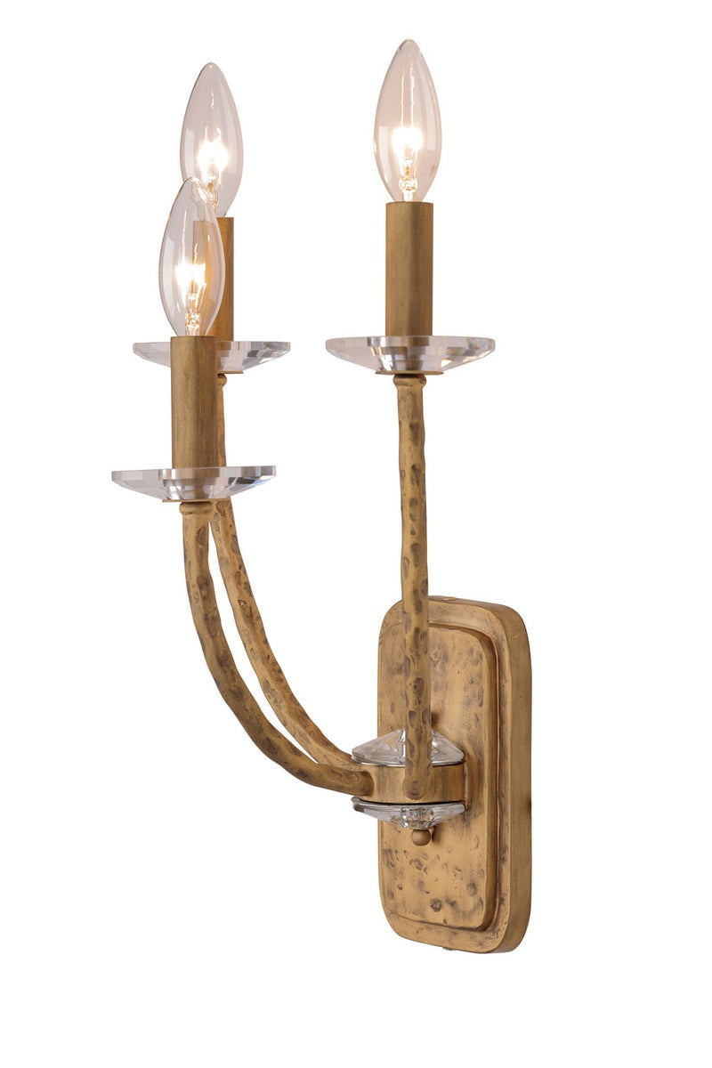 Minka Lavery 5283-788 Atella Three Light Wall Sconce, Ashen Gold Alternate Image 3.jpg