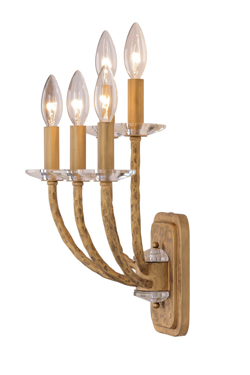 Minka Lavery 5285-788 Atella Five Light Wall Sconce, Ashen Gold Alternate Image.jpg