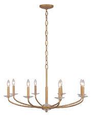 Minka Lavery 5287-788 Atella Eight Light Chandelier, Ashen Gold Alternate Image 3.jpg