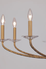 Minka Lavery 5287-788 Atella Eight Light Chandelier, Ashen Gold Alternate Image.jpg