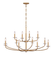 Minka Lavery 5288-788 Atella 12 Light Chandelier, Ashen Gold Alternate Image.jpg