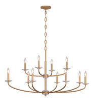 Minka Lavery 5288-788 Atella 12 Light Chandelier, Ashen Gold Alternate Image 2.jpg