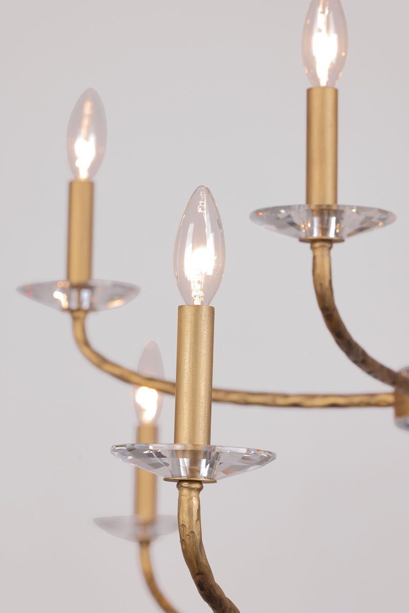 Minka Lavery 5288-788 Atella 12 Light Chandelier, Ashen Gold Alternate Image 4.jpg