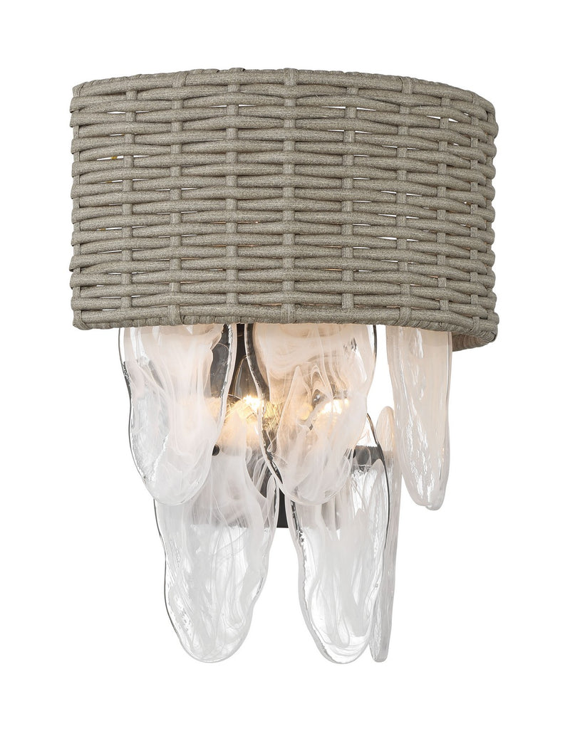 Minka Lavery 5295-66A Breakers Isle Four Light Wall Sconce, Coal Alternate Image 2.jpg
