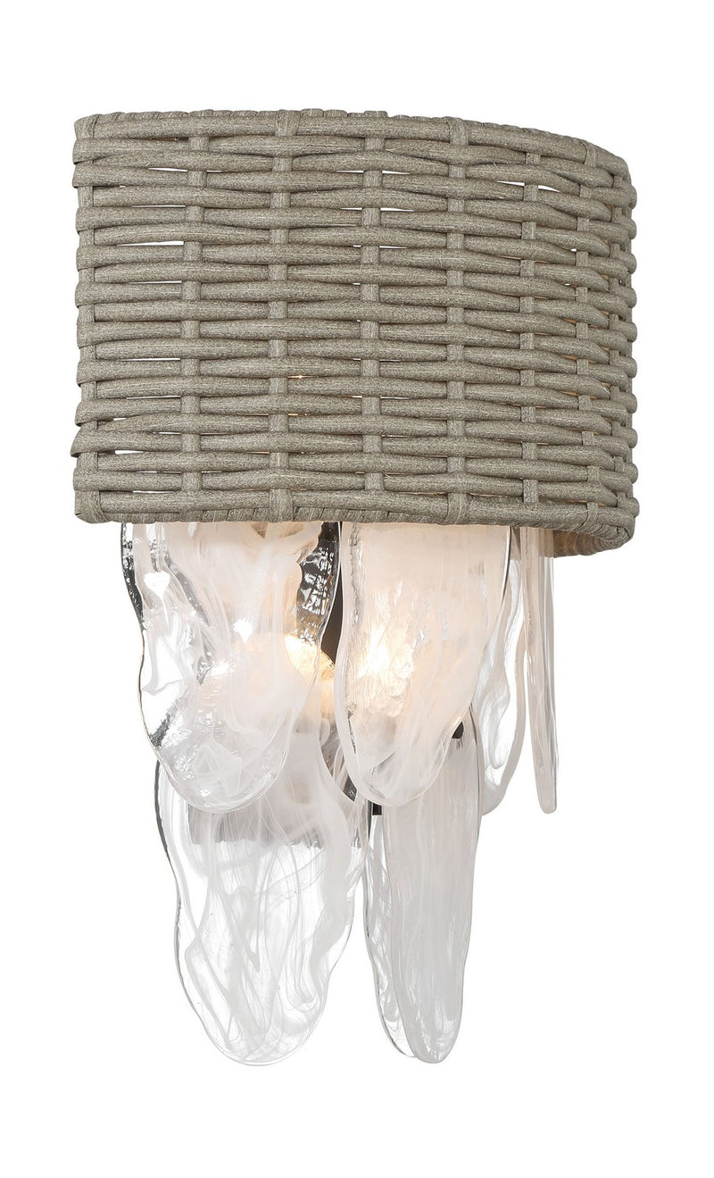 Minka Lavery 5295-66A Breakers Isle Four Light Wall Sconce, Coal Alternate Image 3.jpg
