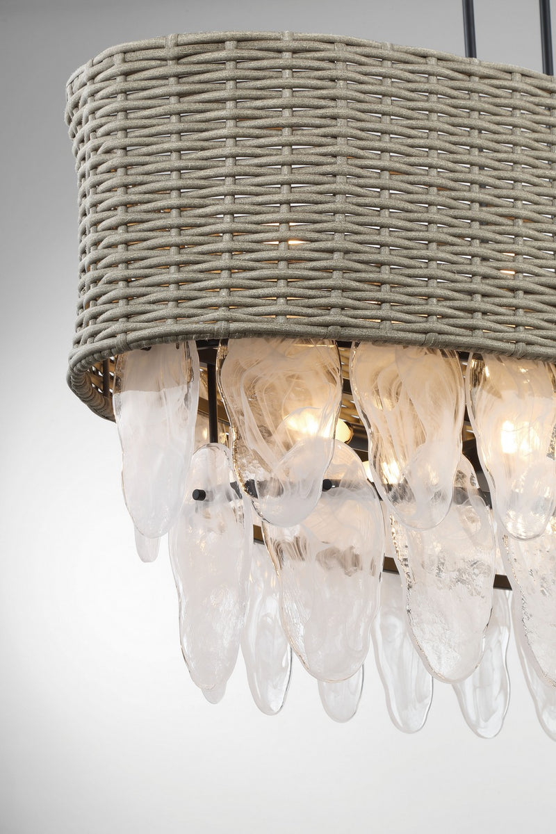 Minka Lavery 5298-66A Breakers Isle 12 Light Island Pendant, Coal Alternate Image 4.jpg