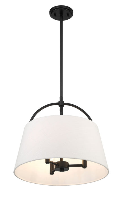 Minka Lavery 5395-66A Headington Three Light Island Pendant, Coal Alternate Image 3.jpg