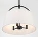 Minka Lavery 5395-66A Headington Three Light Island Pendant, Coal Alternate Image 4.jpg