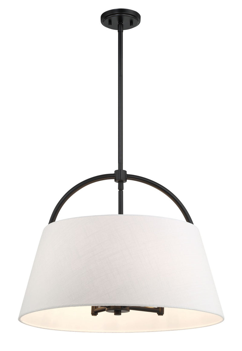 Minka Lavery 5396-66A Headington Four Light Island Pendant, Coal Alternate Image.jpg