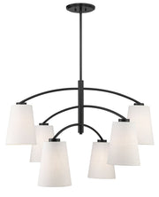 Minka Lavery 5397-66A Headington Six Light Chandelier, Coal Alternate Image 2.jpg