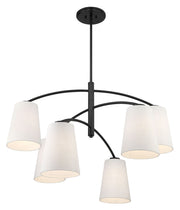 Minka Lavery 5397-66A Headington Six Light Chandelier, Coal Alternate Image 3.jpg