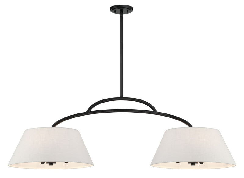 Minka Lavery 5398-66A Headington Six Light Island Pendant, Coal Alternate Image.jpg