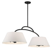Minka Lavery 5398-66A Headington Six Light Island Pendant, Coal Alternate Image 3.jpg