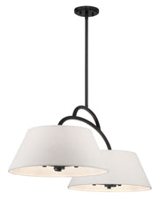 Minka Lavery 5398-66A Headington Six Light Island Pendant, Coal Alternate Image 4.jpg