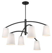 Minka Lavery 5399-66A Headington Six Light Chandelier, Coal Alternate Image 4.jpg