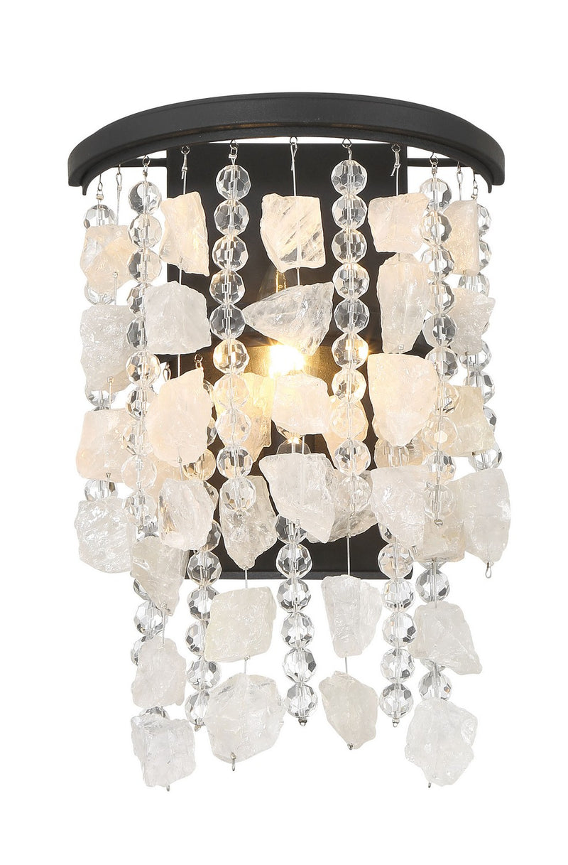 Minka Lavery 6701-66 Shimmering Elegance One Light Wall Sconce, Sand Coal Alternate Image.jpg