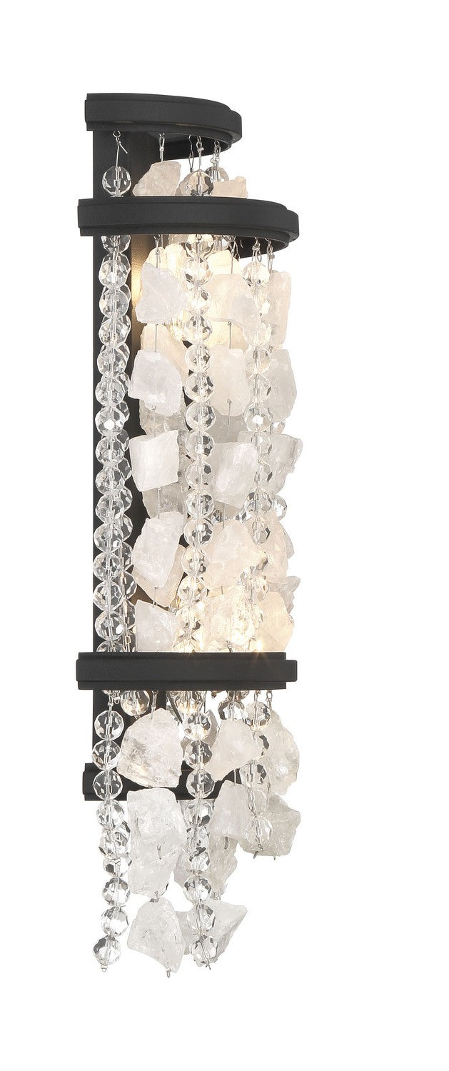 Minka Lavery 6702-66 Shimmering Elegance Two Light Wall Sconce, Sand Coal Alternate Image 4.jpg