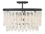 Minka Lavery 6703-66 Shimmering Elegance Four Light Semi Flush Mount, Sand Coal Alternate Image 2.jpg
