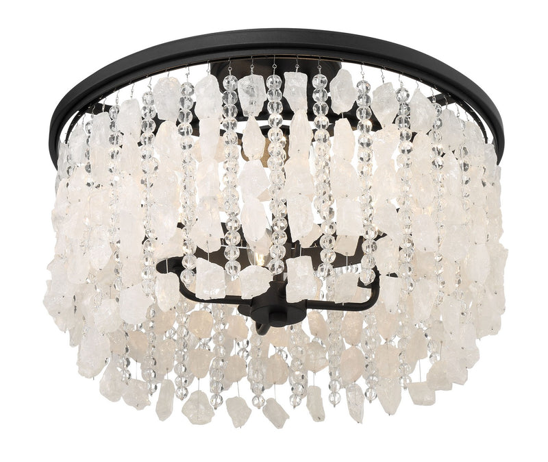 Minka Lavery 6703-66 Shimmering Elegance Four Light Semi Flush Mount, Sand Coal Alternate Image 3.jpg