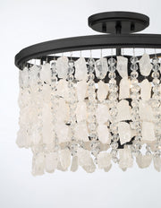 Minka Lavery 6703-66 Shimmering Elegance Four Light Semi Flush Mount, Sand Coal Alternate Image 4.jpg