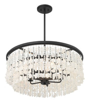 Minka Lavery 6705-66 Shimmering Elegance Five Light Chandelier, Sand Coal Alternate Image 3.jpg
