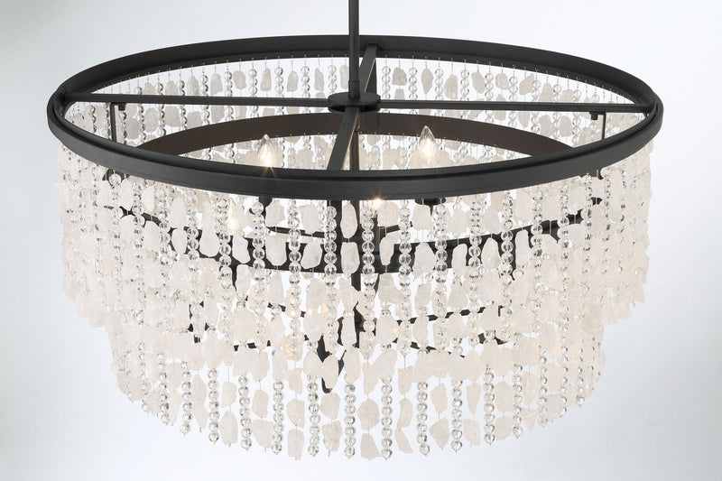 Minka Lavery 6706-66 Shimmering Elegance Nine Light Chandelier, Sand Coal Alternate Image.jpg