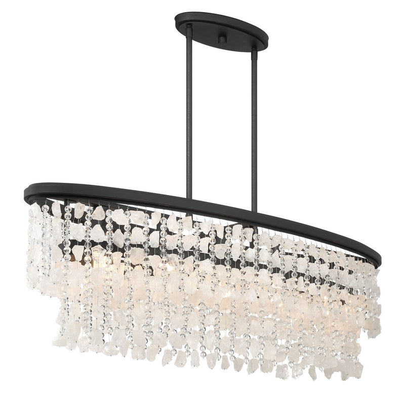 Minka Lavery 6707-66 Shimmering Elegance Five Light Island Pendant, Sand Coal Alternate Image 3.jpg