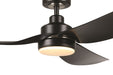 Eglo USA Fans 235145-5623A Arlington 56 Led 56" Ceiling Fan Matte Black Alternate Image 4.jpg