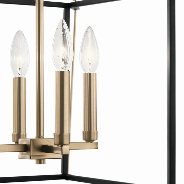 Kichler 52626CPZ Four Light Foyer Pendant, Champagne Bronze (4)