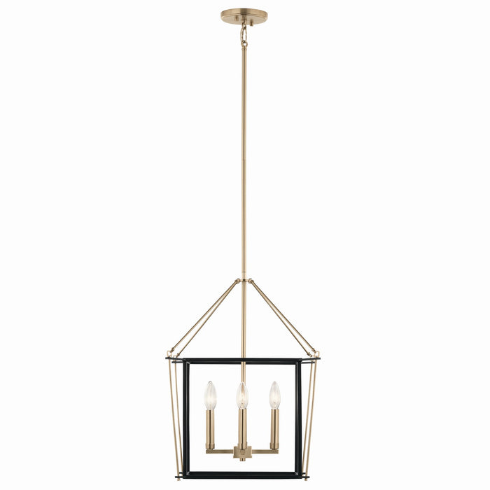 Kichler 52626CPZ Four Light Foyer Pendant, Champagne Bronze (5)