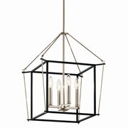 Kichler 52626PN Four Light Foyer Pendant, Polished Nickel (3)