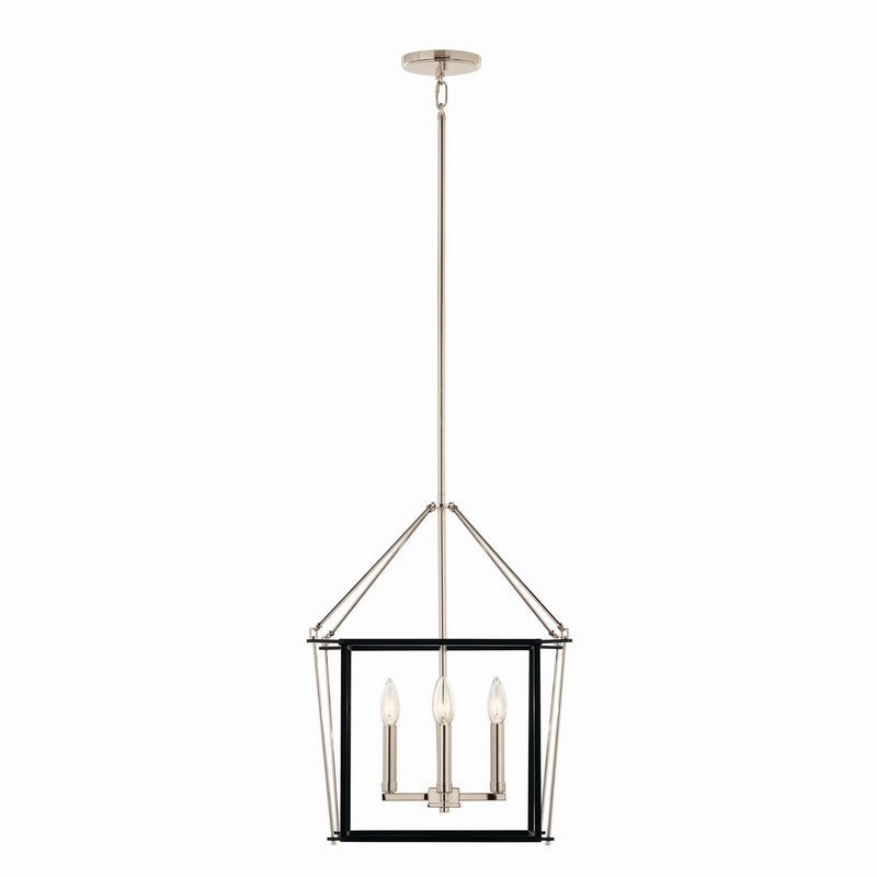 Kichler 52626PN Four Light Foyer Pendant, Polished Nickel (5)