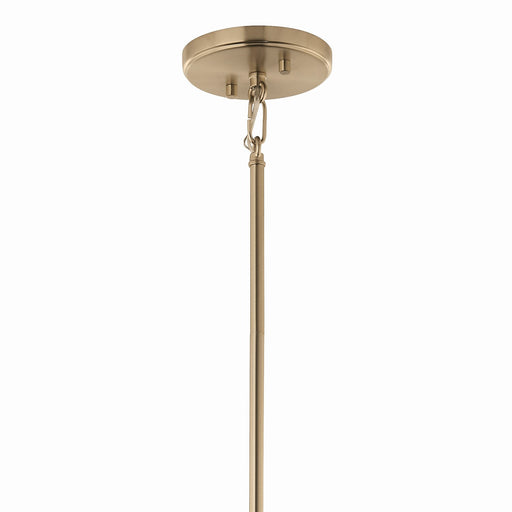 Kichler 52627CPZ Four Light Foyer Pendant, Champagne Bronze (2)