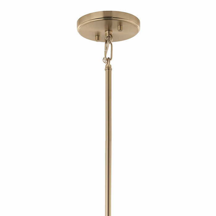 Kichler 52627CPZ Four Light Foyer Pendant, Champagne Bronze (2)