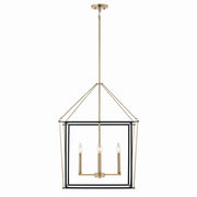Kichler 52627CPZ Four Light Foyer Pendant, Champagne Bronze (4)