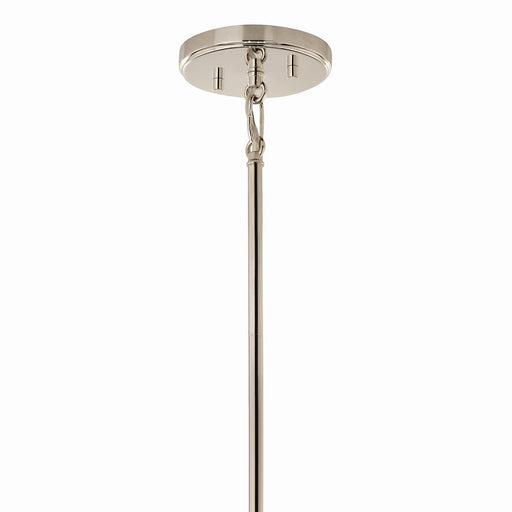 Kichler 52627PN Four Light Foyer Pendant, Polished Nickel (2)